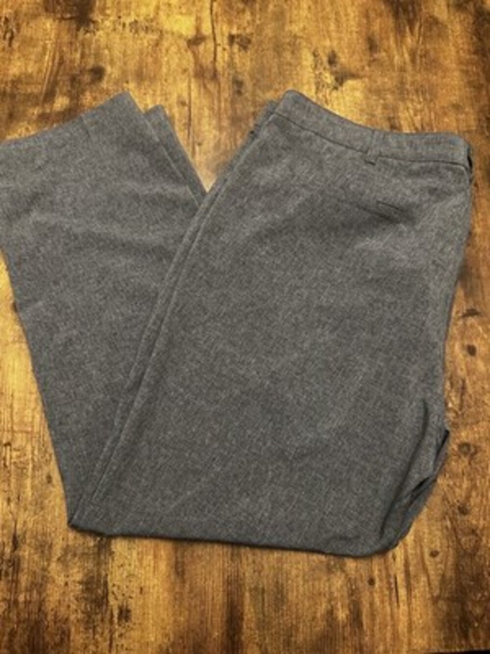 Perry Ellis Portfolio Grey Heather Performance Dress Pants 42x30